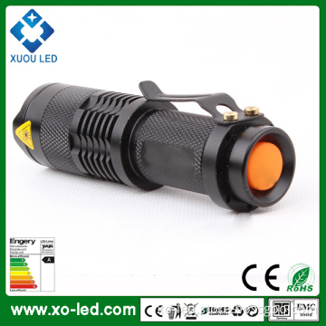 High Quality 350 Lumens Torch Light Mini CREE XPE LED Flashlight